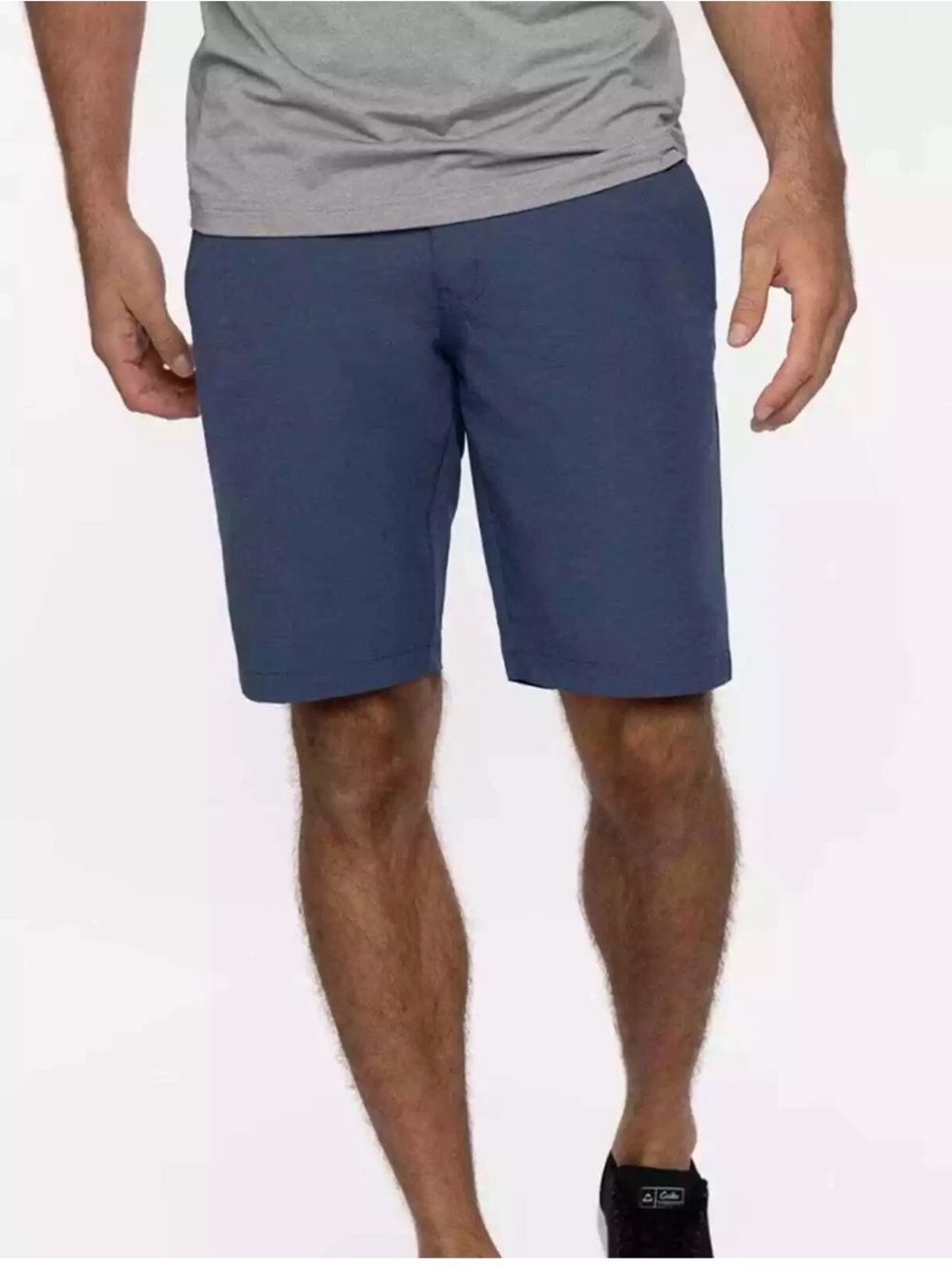 Travis Mathew Beck Golf Short Size 32 Pockets Comfort Stretch Lightweight Indigo